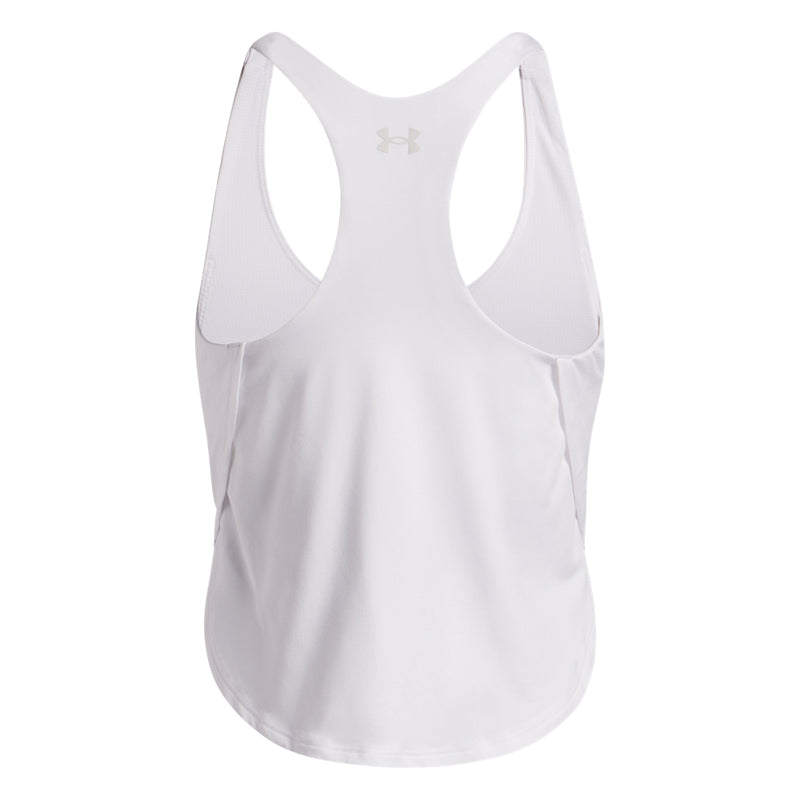 Girls' Under Armour Youth Motion Loose 2-In-1 Tank Top - 100 - WHITE
