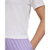 Girls' Under Armour Youth Motion T-Shirt - 100 - WHITE
