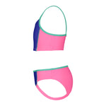 Girls' Under Armour Youth Piping Color Block 2-Piece Swimsuit - 950-PC