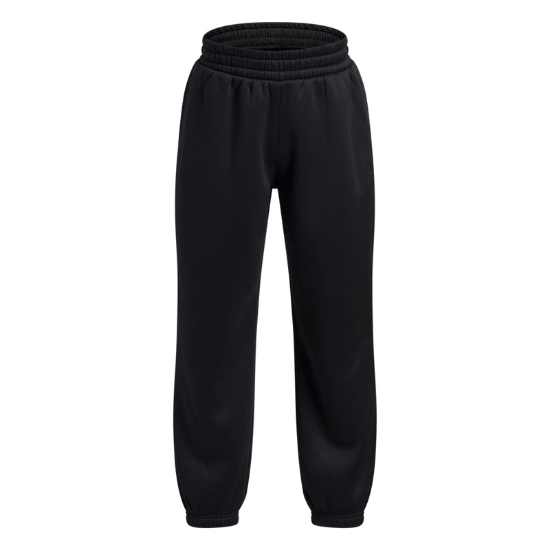 Girls' Under Armour Youth Relaxed Armour Fleece Joggers - 003 - BLACK