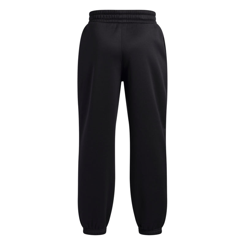 Girls' Under Armour Youth Relaxed Armour Fleece Joggers - 003 - BLACK