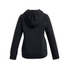 Girls' Under Armour Youth Rival Big Logo Print Hoodie - 002 - BLACK