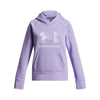 Girls' Under Armour Youth Rival Big Logo Print Hoodie - 538