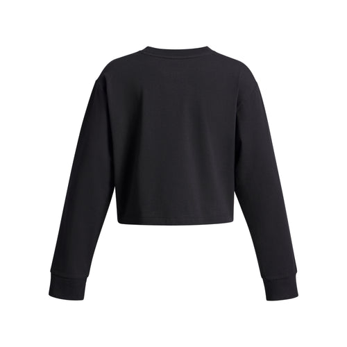 Girls' Under Armour Youth Rival Boxy Longsleeve - 003 - BLACK