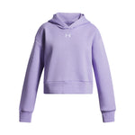 Girls' Under Armour Youth Rival Fleece Crop Hoodie - 538