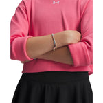 Girls' Under Armour Youth Rival Fleece Crop Hoodie - 672