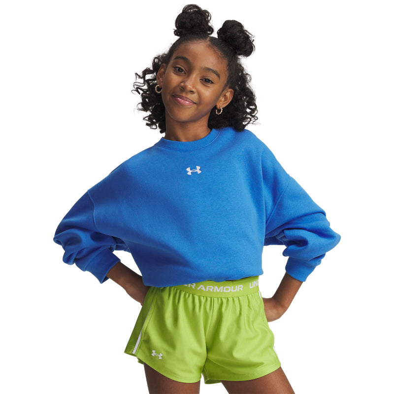 Girls' Under Armour Youth Rival Fleece Oversized Sweatshirt - 402