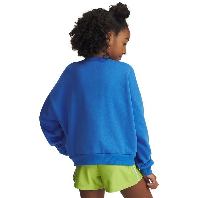 Girls' Under Armour Youth Rival Fleece Oversized Sweatshirt - 402