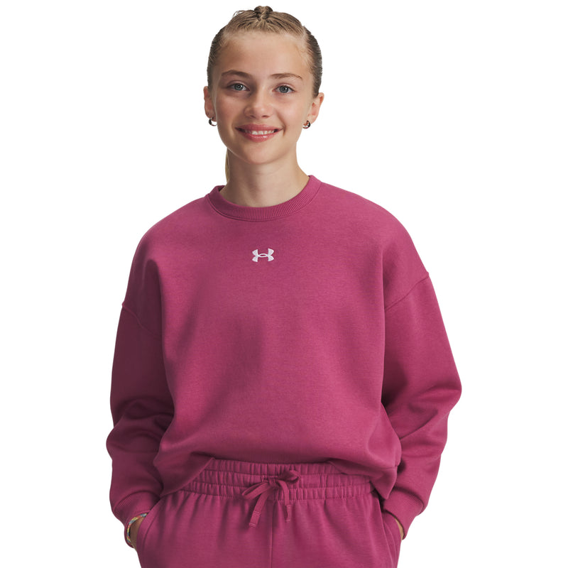 Girls' Under Armour Youth Rival Fleece Oversized Sweatshirt - 659