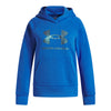 Girls' Under Armour Youth Rival Fleece Shimmer Hoodie - 402
