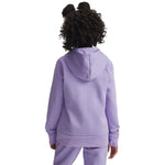 Girls' Under Armour Youth Rival Fleece Shimmer Hoodie - 538
