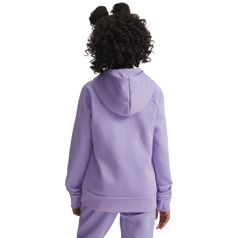 Girls' Under Armour Youth Rival Fleece Shimmer Hoodie - 538