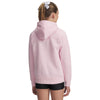 Girls' Under Armour Youth Rival Fleece Shimmer Hoodie - 647