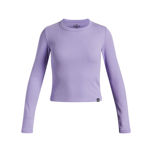 Girls' Under Armour Youth Rival Rib Longsleeve - 538