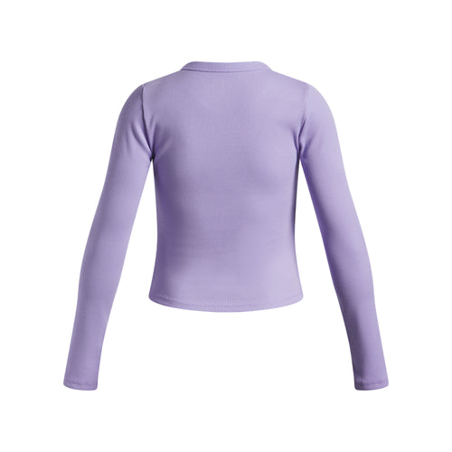 Girls' Under Armour Youth Rival Rib Longsleeve - 538