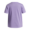Girls' Under Armour Youth Rival Shimmer T-Shirt - 538 - PURPLE CREST