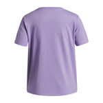 Girls' Under Armour Youth Rival Shimmer T-Shirt - 538 - PURPLE CREST