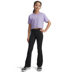 Girls' Under Armour Youth Rival T-Shirt - 538 - PURPLE CREST