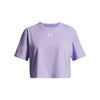 Girls' Under Armour Youth Rival T-Shirt - 538 - PURPLE CREST