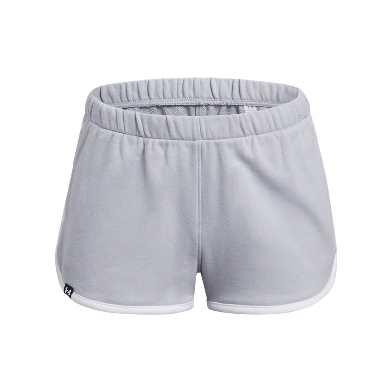 Girls' Under Armour Youth Rival Terry Short - 011 - GREY