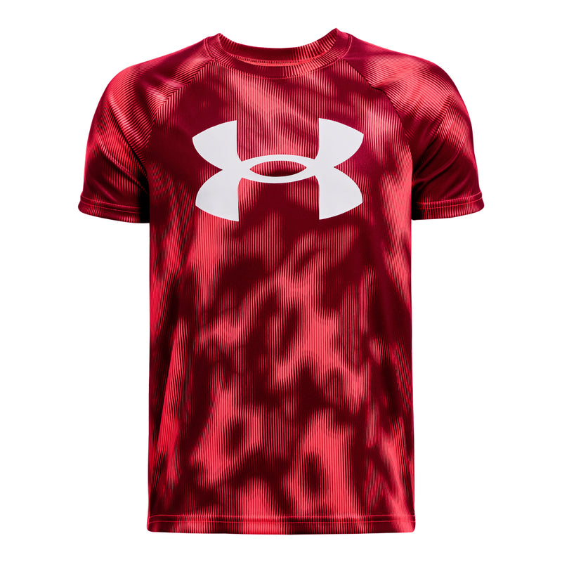 Girls' Under Armour Youth Sportstyle Graphic Tee - 629 RED