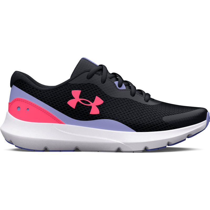 Girls' Under Armour Youth Surge 3 - 002 - BLACK