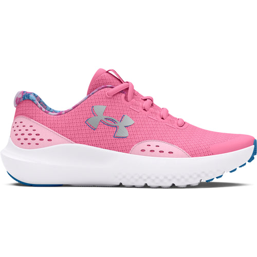 Girls' Under Armour Youth Surge 4 Print - 600 - PINK