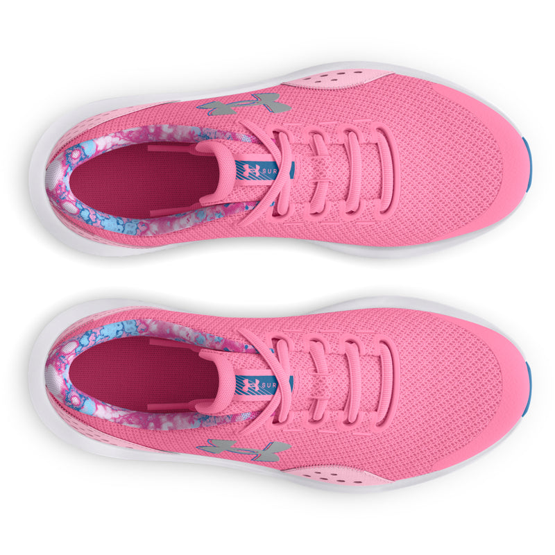 Girls' Under Armour Youth Surge 4 Print - 600 - PINK