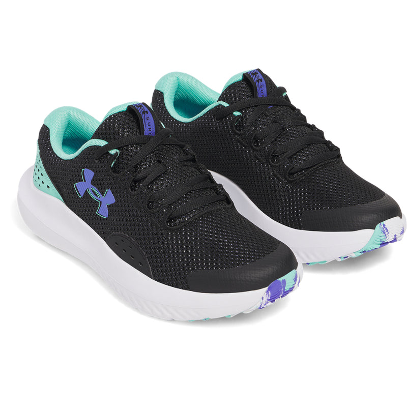 Girls' Under Armour Youth Surge 4 - 004 - BLACK