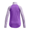 Girls' Under Armour Youth Tech 1/4 Zip - 525 LAVI