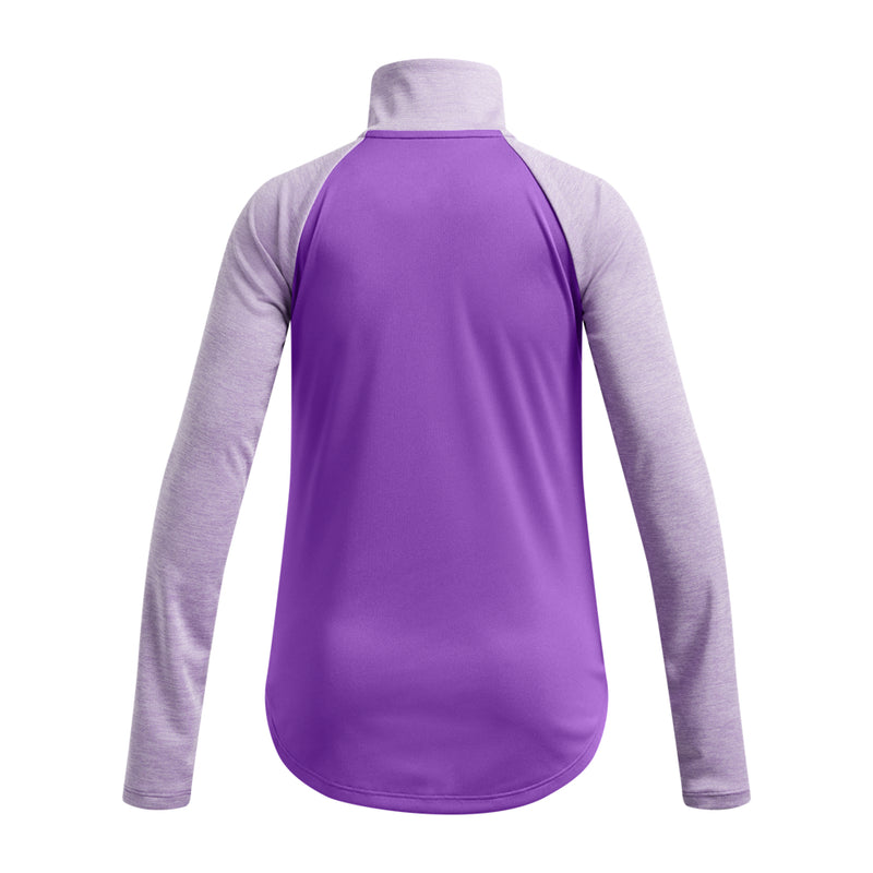 Girls' Under Armour Youth Tech 1/4 Zip - 525 LAVI