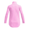 Girls' Under Armour Youth Tech 1/4 Zip - 638 - STELLAR PINK