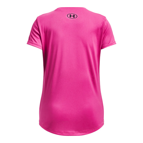 Girls' Under Armour Youth Tech Big Logo T-Shirt - 652 PINK