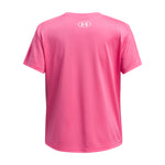 Girls' Under Armour Youth Tech Big Logo T-Shirt - 672 - SUPER PINK