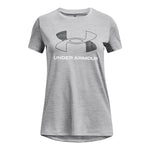 Girls' Under Armour Youth Tech Big Logo Twist T-Shirt - 011 - BLACK