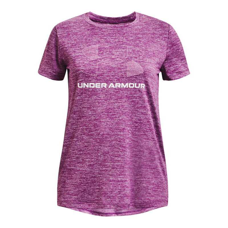 Girls' Under Armour Youth Tech Big Logo Twist T-Shirt - 580