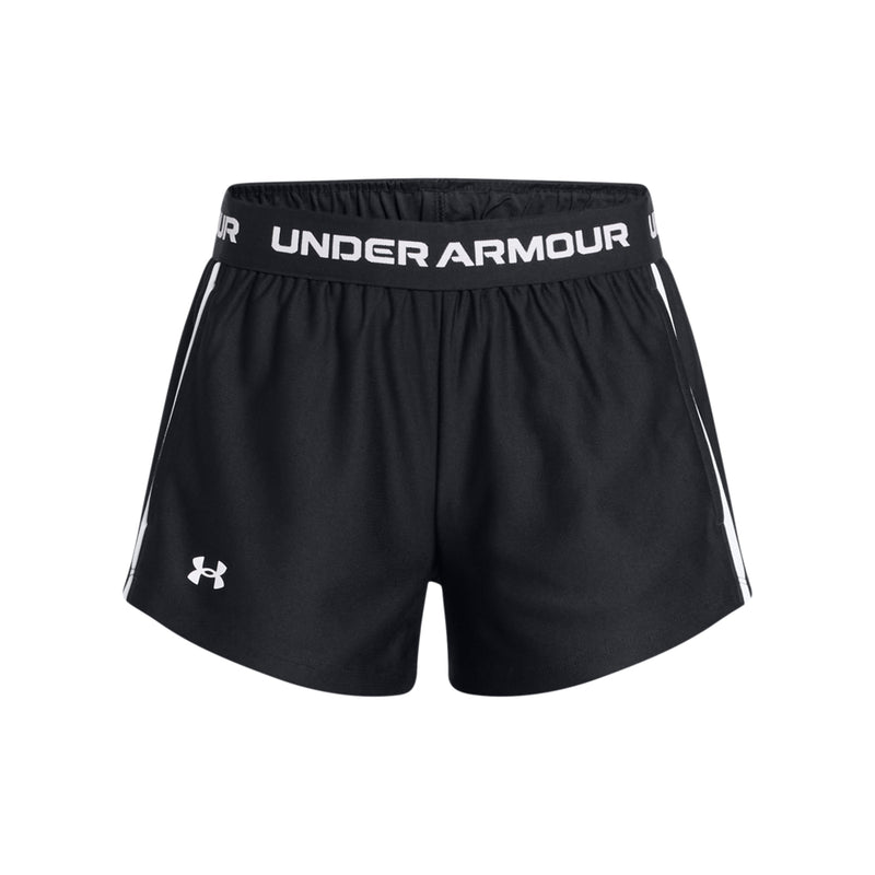 Girls' Under Armour Youth Tech Play Up Short - 002 - BLACK