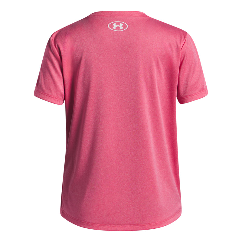 Girls' Under Armour Youth Tech Twist Graphic T-Shirt - 672 - PINK