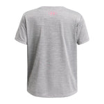 Girls' Under Armour Youth Tech Twist Wordmark T-Shirt - 001 - BLACK