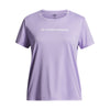 Girls' Under Armour Youth Tech Wordmark Graphic T-Shirt - 538
