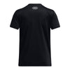 Girls' Under Armour Youth Tech Wordmark T-Shirt - 001 - BLACK