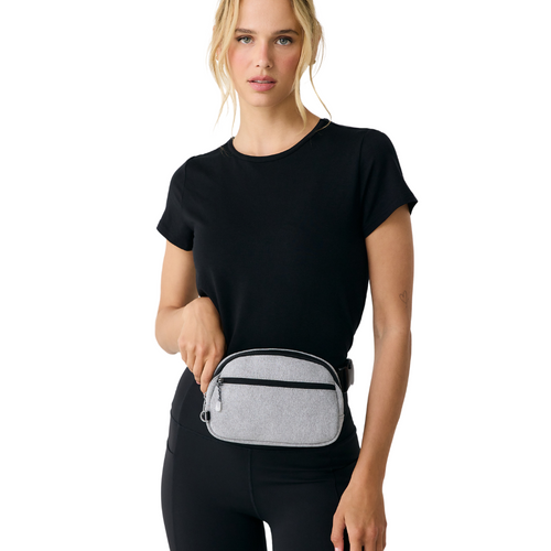 Lole Jamie Neoprene Belt Bag - MET GREY