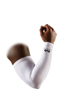 McDavid Compression Arm Sleeves - 2 Sleeves - WHITE