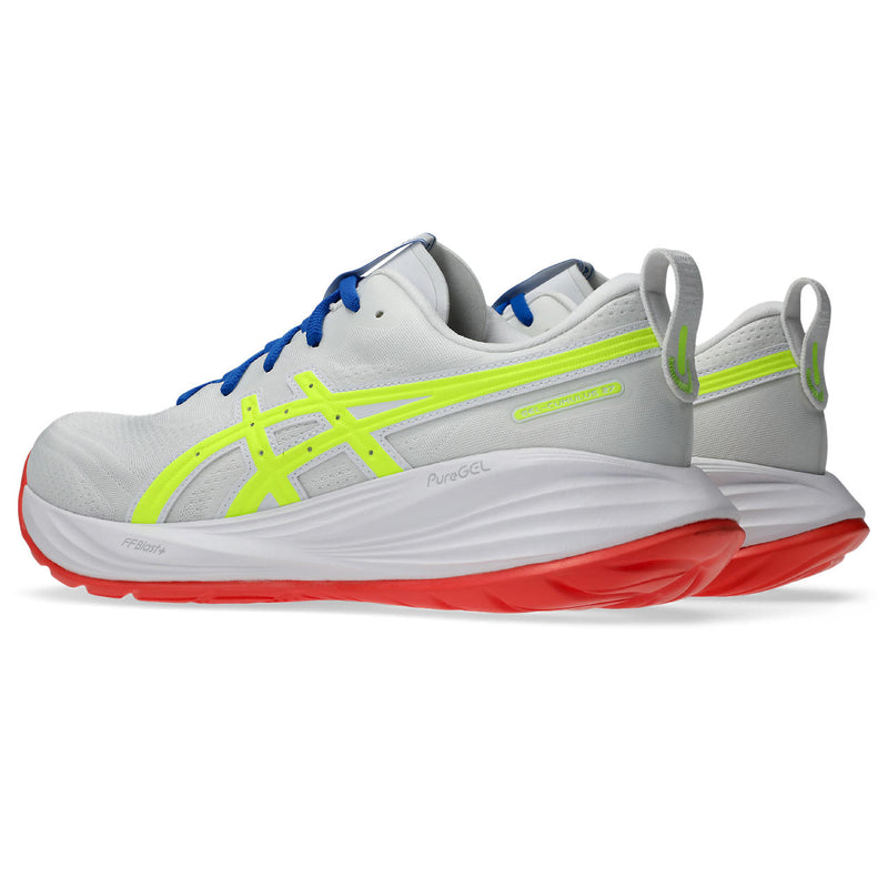 Men's ASICS Gel-Cumulus 27 Track Club - 100 - WHITE/BLACK