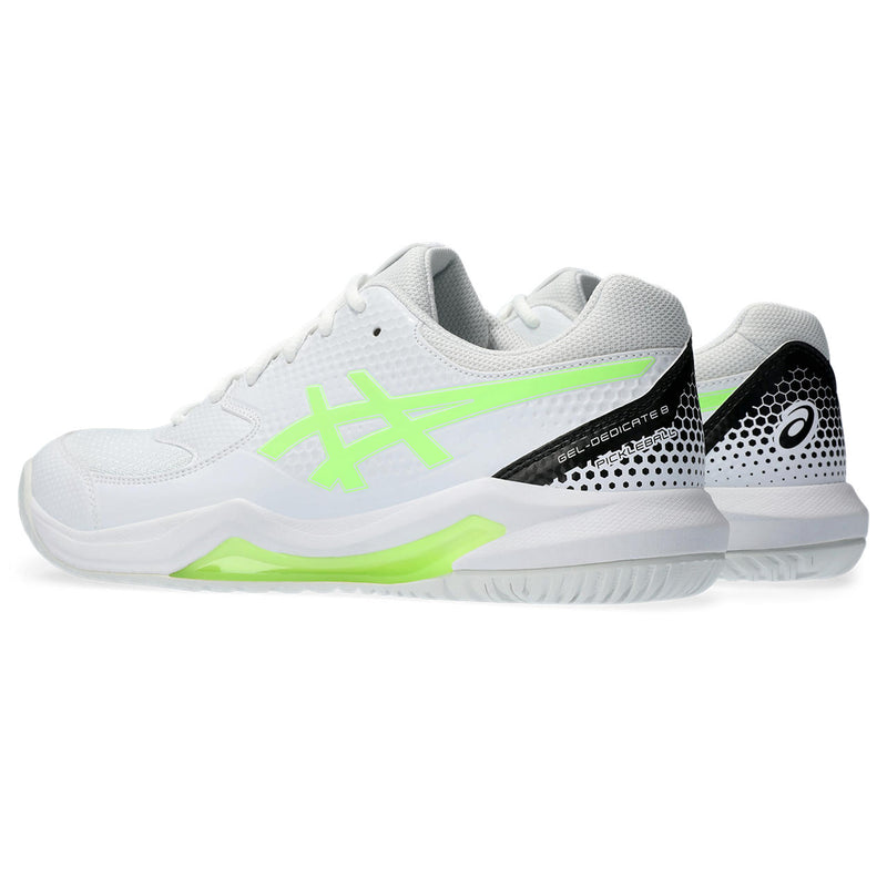 Men's ASICS Gel-Dedicate 8 Pickleball Shoes - 101 - WHITE