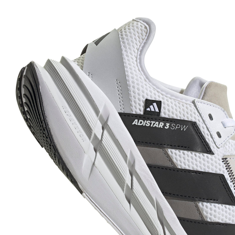 Men's Adidas Adistar 3 - WHITE/BLACK