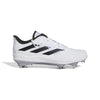 Men's Adidas Adizero Afterburner 9 Cleats - WHITE/BLACK