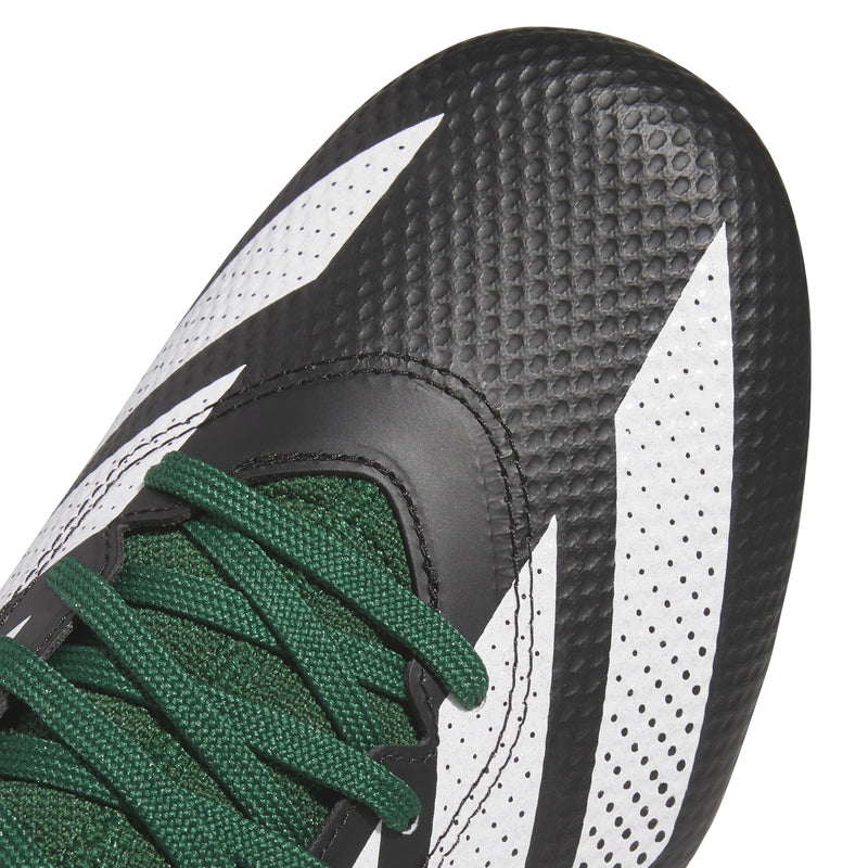 Men's Adidas Adizero Impact Football Cleats - BLACK/GREEN