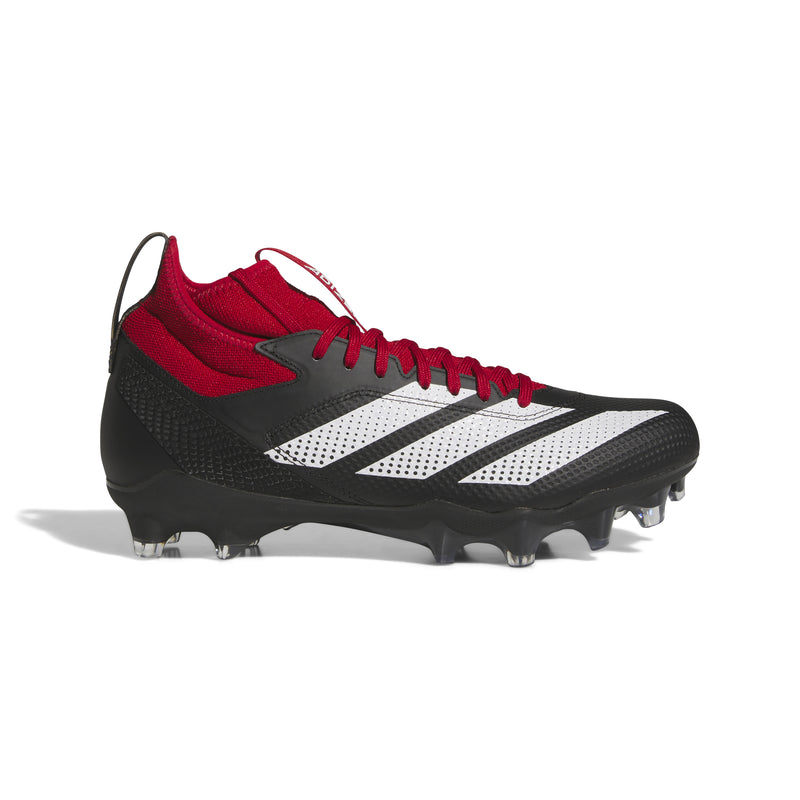 Men's Adidas Adizero Impact Football Cleats - BLACK/RED