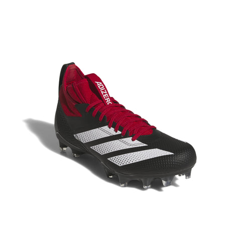 Men's Adidas Adizero Impact Football Cleats - BLACK/RED